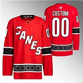Men's Carolina Hurricanes Custom Red 2022-23 Reverse Retro Stitched Jersey,baseball caps,new era cap wholesale,wholesale hats